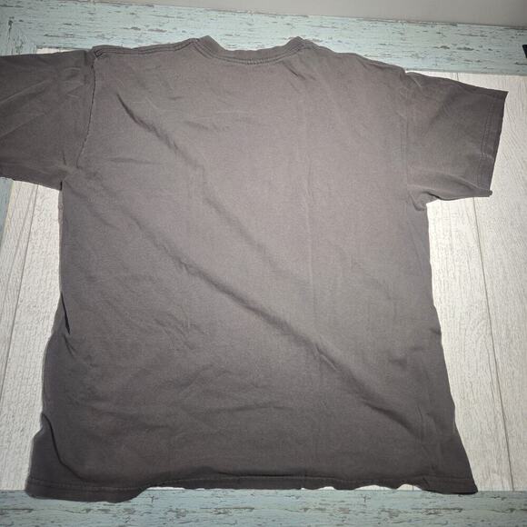 Tennessee Volunteers T-Shirt LARGE Gray Short Sleeve Distressed Thrashed Retro - Picture 4 of 5